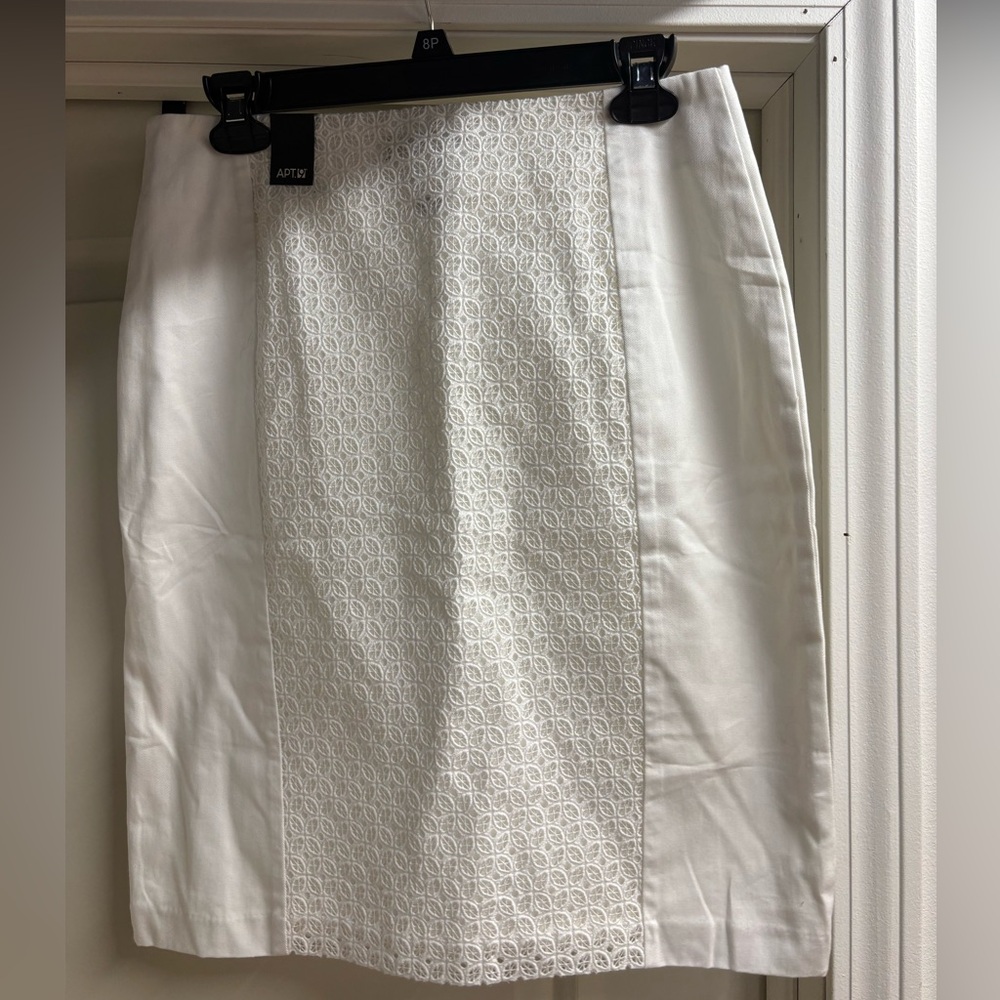 Kohl's APT. 9 Women's Cream Pencil Skirt